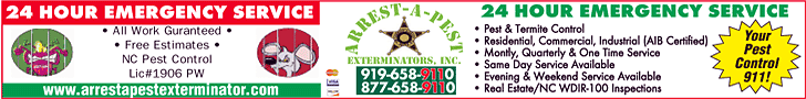 Arrest-A-Pest Exterminators - 919-658-9110