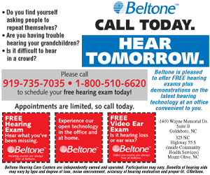 Beltone - 919-735-7035 Beltone - 919-735-7035