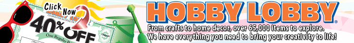 Hobby Lobby - www.hobbylobby.com