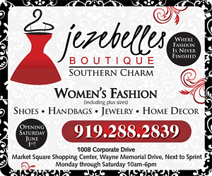 Jezebelles Boutique - 919-288-2839 Jezebelles Boutique - 919-288-2839