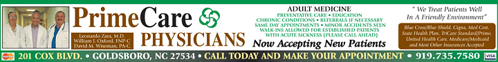 PrimeCare Physicians - 919-735-7580