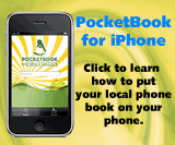 PocketBook mobile yellow pages