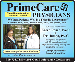 PrimeCare Physicians - 919-735-7580 PrimeCare Physicians - 919-735-7580