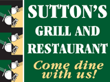 Suttons Grill and Restaurant -- Click for Menu Suttons Grill and Restaurant -- Click for Menu